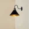 Vintage Cone Wall Sconce - Image 8