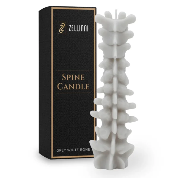 Gothic Spinal Cord Bone Candle