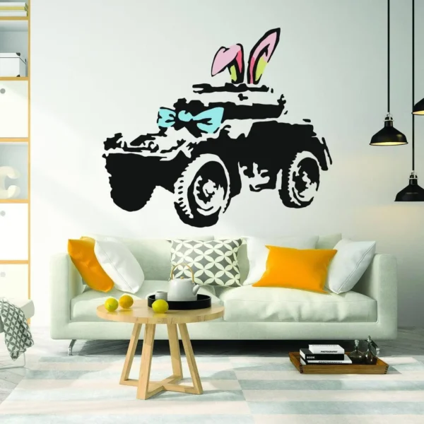 Urban Armored Vehicle Wall Decal