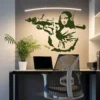 Artistic Mona Lisa Wall Sticker - Image 4