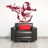 Artistic Mona Lisa Wall Sticker - Image 6