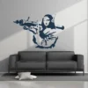 Artistic Mona Lisa Wall Sticker - Image 8