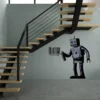 Robot Wall Vinyl Sticker - Image 10