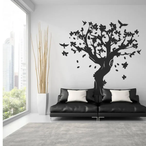 Contemporary Tree Wall Art Sticker