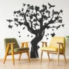 Contemporary Tree Wall Art Sticker - Image 4