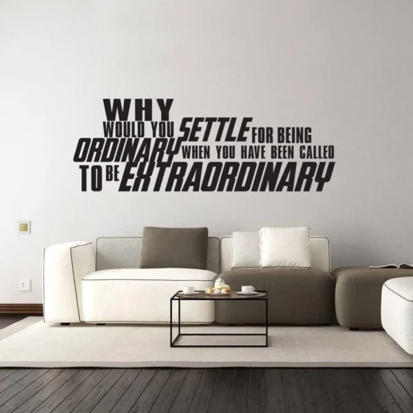 Inspirational Wall Art Sticker