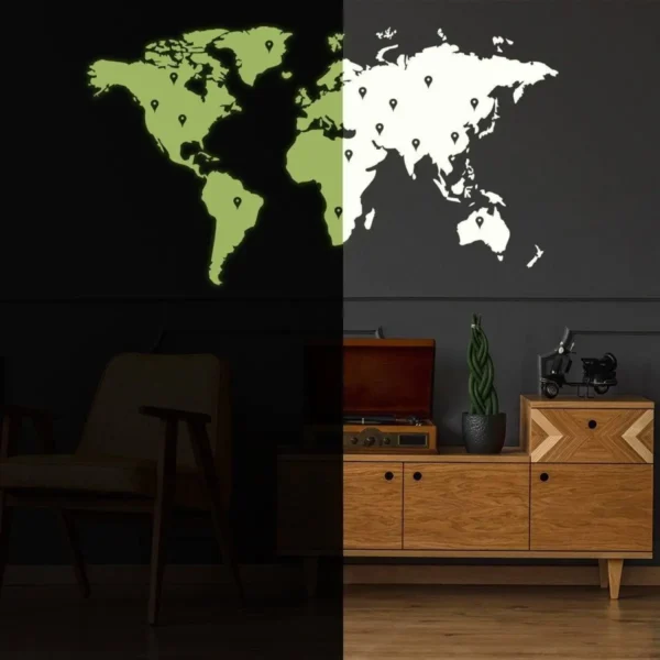 Glowing Earth Wall Sticker