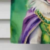 Alaskan Klee Kai King of Mardi Gras House Flag - Image 4