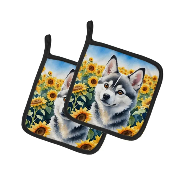 Alaskan Klee Kai Pot Holders