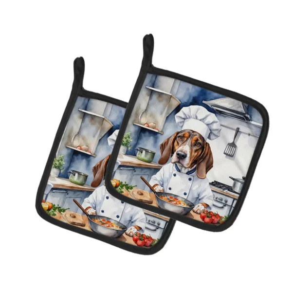 American Coonhound Chef Pot Holders