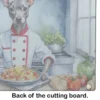 American Hairless Terrier The Chef Glass Cutting Board - Image 5