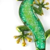 Green Gecko Metal Wall Art - Image 2